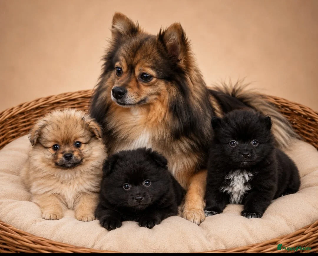 Kruising honden te koop: Mooie pomeriaan/ dwergkees pups - Advertentie 1