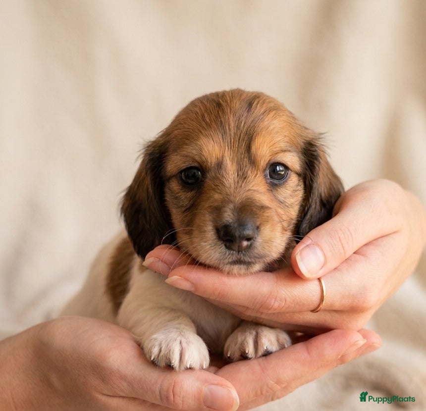 Teckel (langhaar) honden Dwergteckel laanghaar pups - Advertentie 1