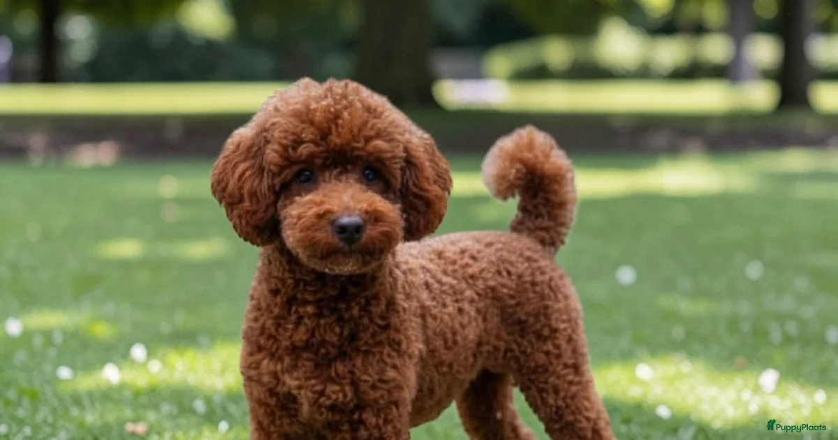 Donekr Rood dwerg poedel SEM DONKER ROOD ter dekking in Helmond | Puppyplaats