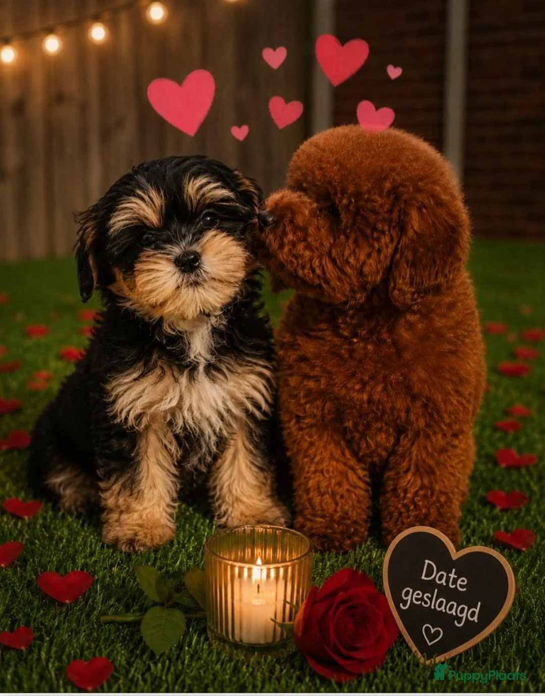 Kruising honden te koop: Te koop, 2 zwarte reutjes, toypoedel x  yorkie - Advertentie 1