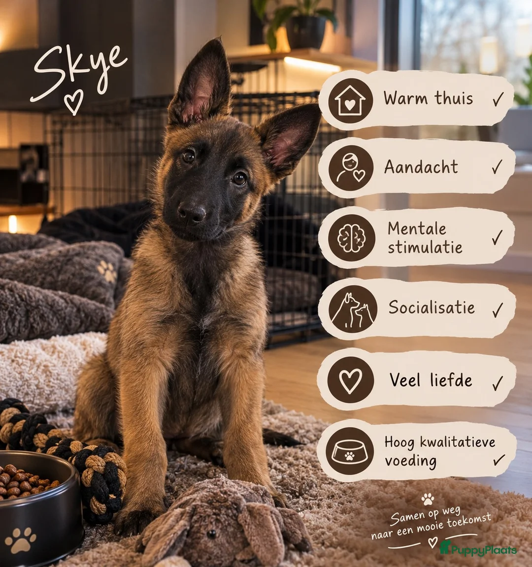 Mechelse Herder honden ter dekking: Gezocht: Mechelse Herder teefje (NL, voorjaar 27)  in Hoogezand - Advertentie 1
