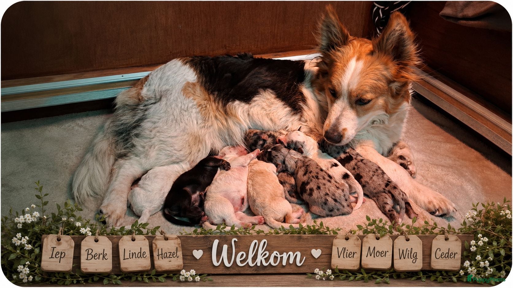 Kruising honden Corgi kruising x australian shepherd x pups - Advertentie 1
