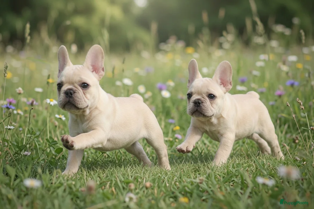 Franse Bulldog honden te koop: Franse Bulldog pups met stamboom mogen mee - Advertentie 1