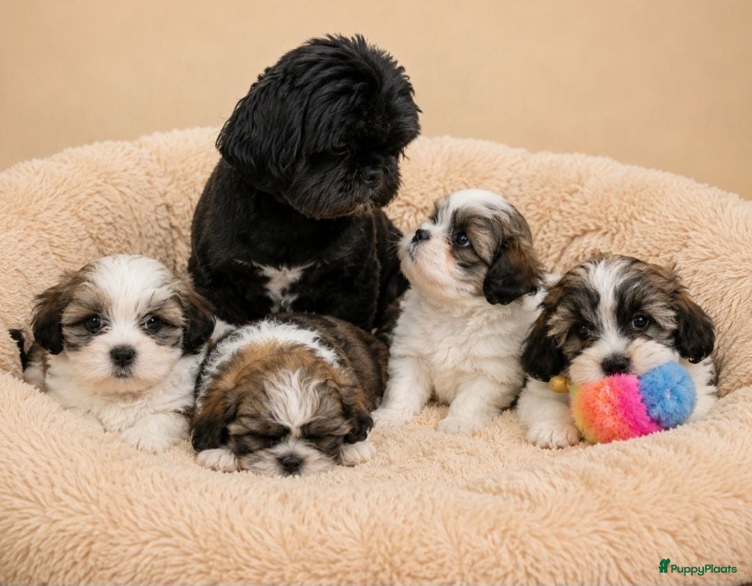 Boomer honden Super mooie boomer pups. Shih tzu  - Advertentie 1