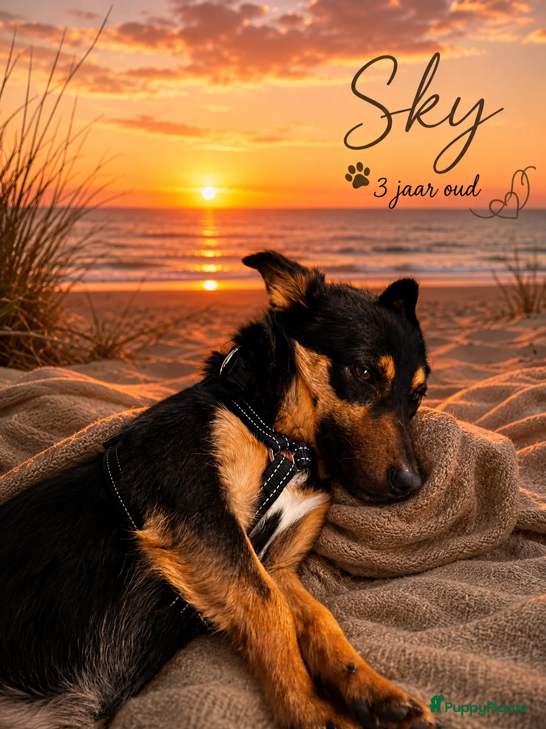 Kruising honden te koop: Sky zoekt baasje - Advertentie 1