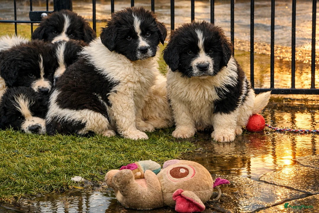 Newfoundlander honden te koop: Newfoundlander pups  - Advertentie 5