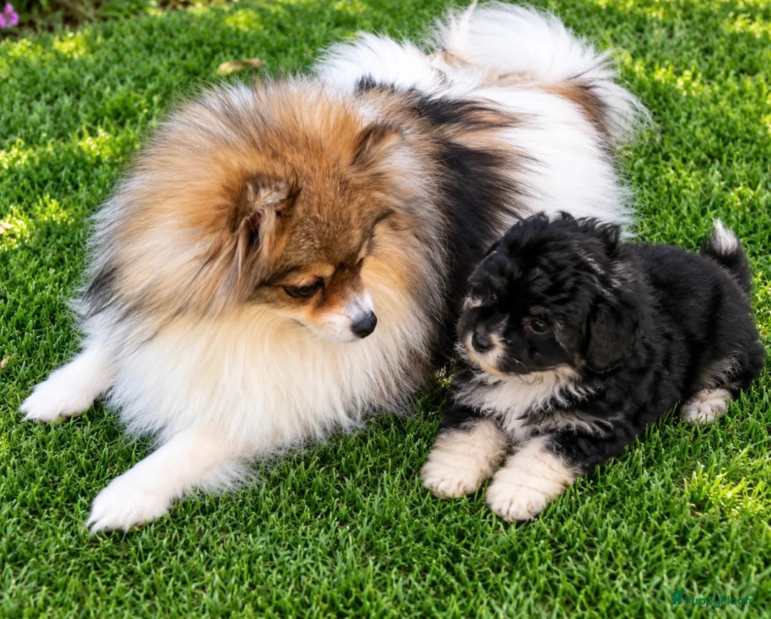 Kruising honden te koop: Pomapoo reutje zie beschrijving  - Advertentie 1