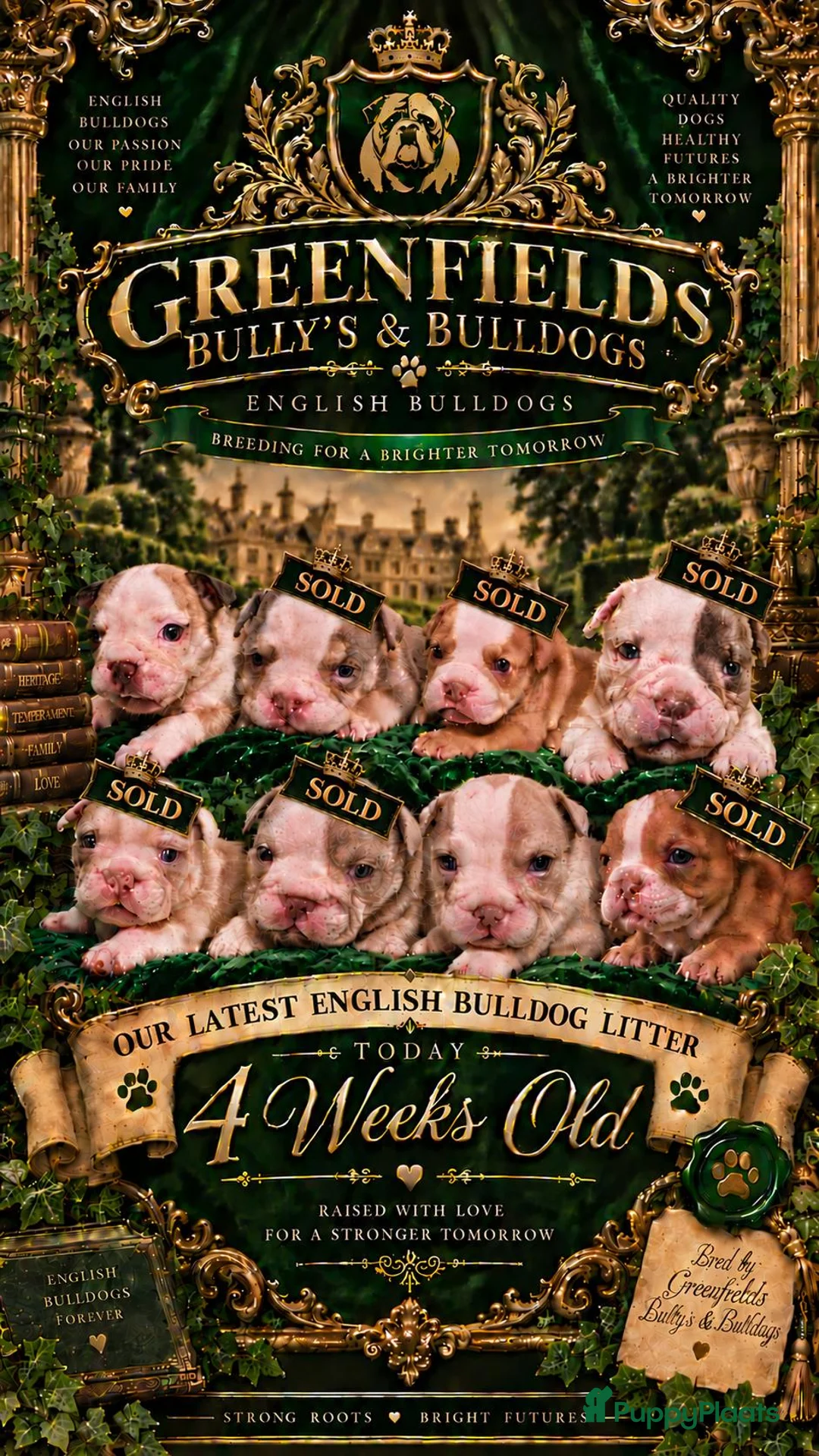 Engelse Bulldog honden te koop: Engelse bulldog puppies - Advertentie 1