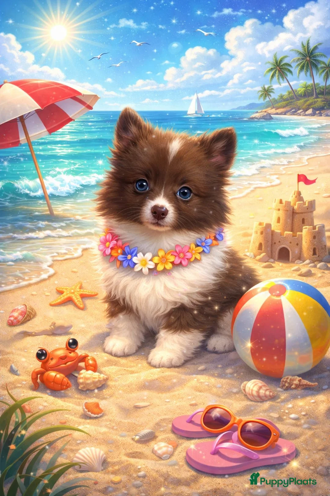 Pomeriaan honden te koop: Lilac met wit pomeriaan pups 12 weken. - Advertentie 1