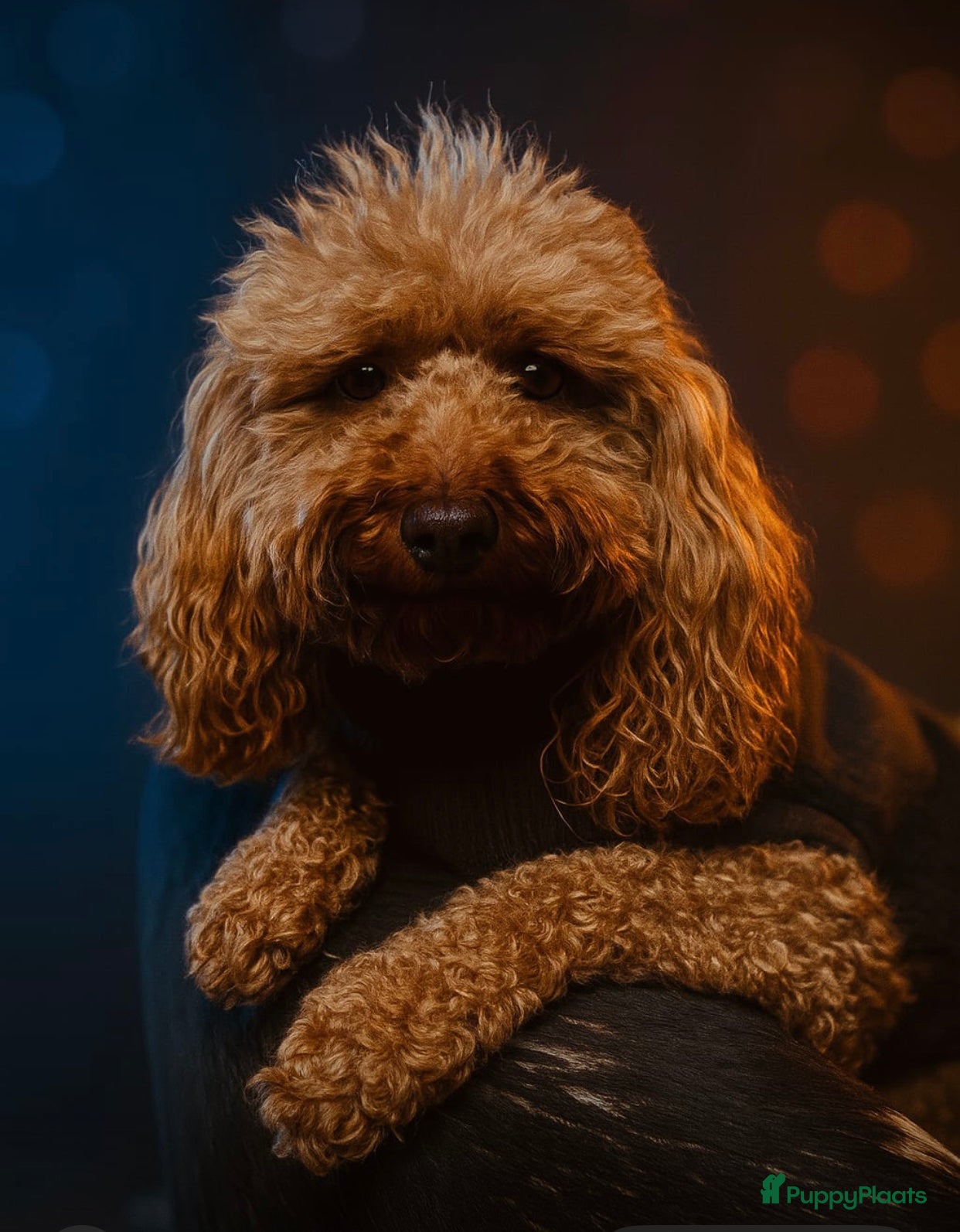 Kruising honden toy/dwergpoedel pups abrikoos en zwart - Advertentie 1