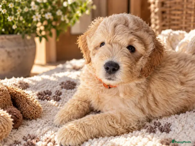Kruising honden 2 prachtige Medium Bernedoodle pups - Advertentie 1