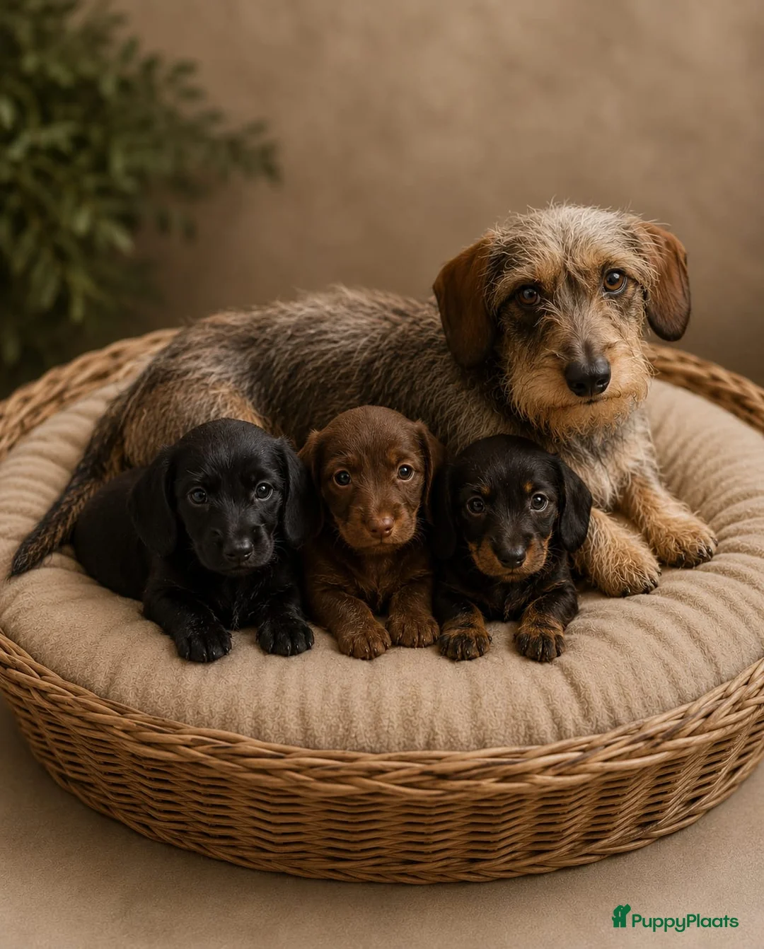 Ruwhaar Teckel honden te koop: Super mooie ruw haar teckel pups. ook choco! - Advertentie 1