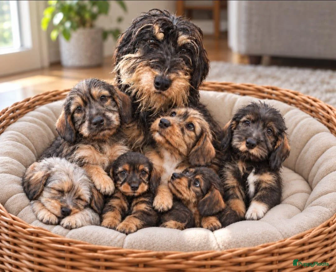 Kruising honden te koop: Super mooie kaninchen x dwerg teckel pups - Advertentie 1
