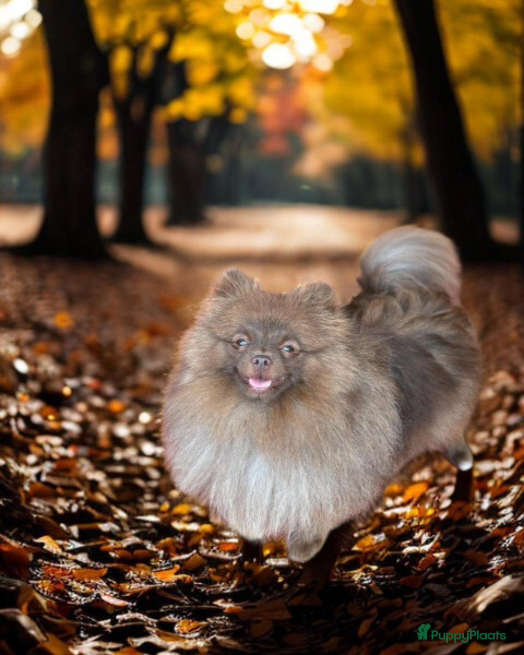 Pomeriaan honden te koop: Chocolat gesteriliseerd teefje - Advertentie 2