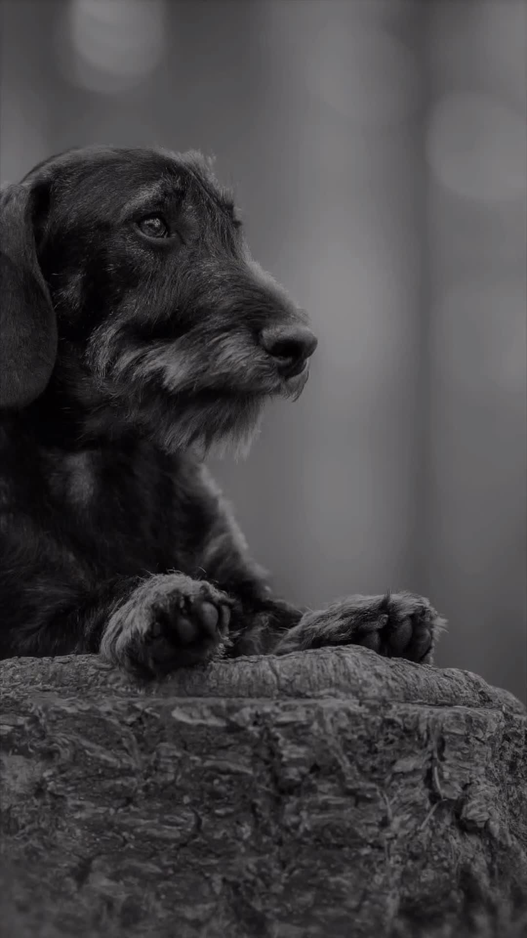 Ruwhaar Teckel honden te koop: Ruwharige teckelpups lief karakter en jachtpassie - Video 1